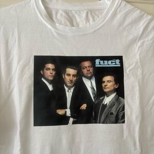 Goodfellas t shirt medium white duct